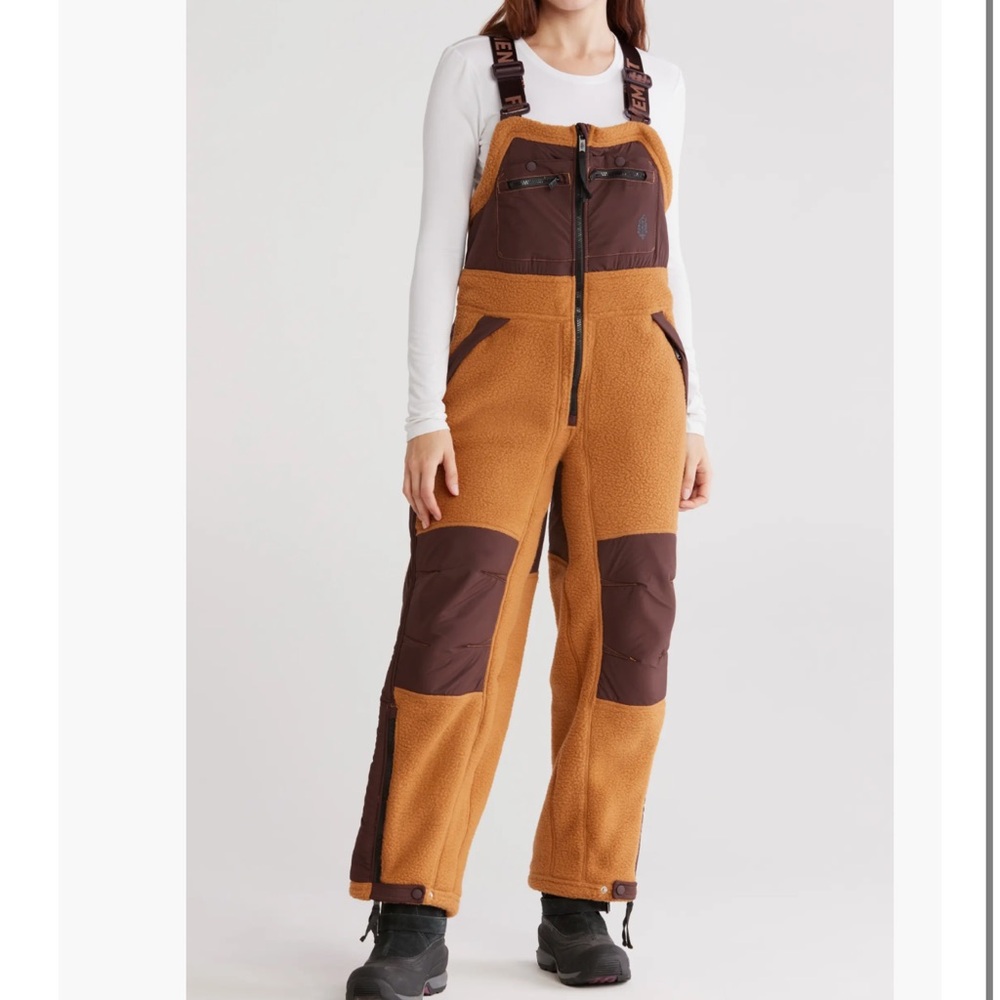 NWT FP Movement Hit the Slopes Snow Bibs